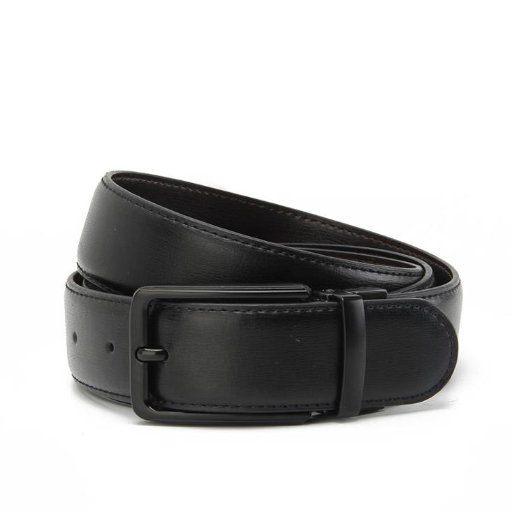 Accessories |  Mens Black Leather-Look Buckle Belt Accessories Accessories