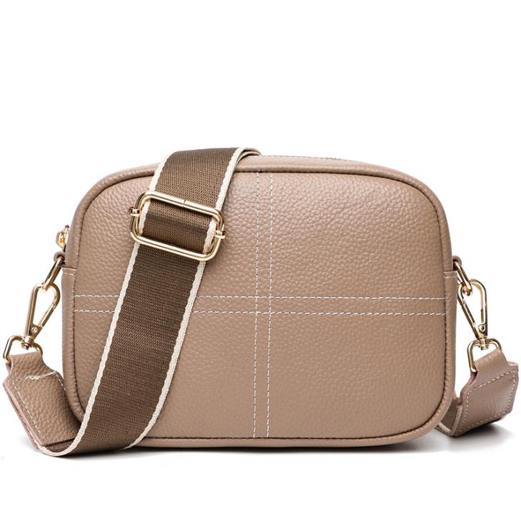 Bags |  Womens Camel Leather Look Crossbody Camera Bag Accessories Bags