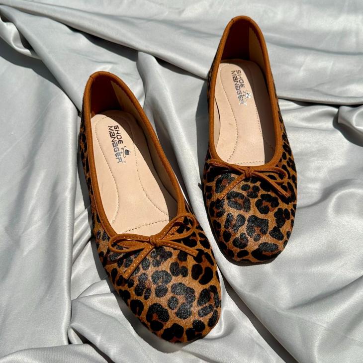 Ballet Pumps |  Womens Brown Leopard Print Ballet Pumps Ballet Pumps Ballet Pumps