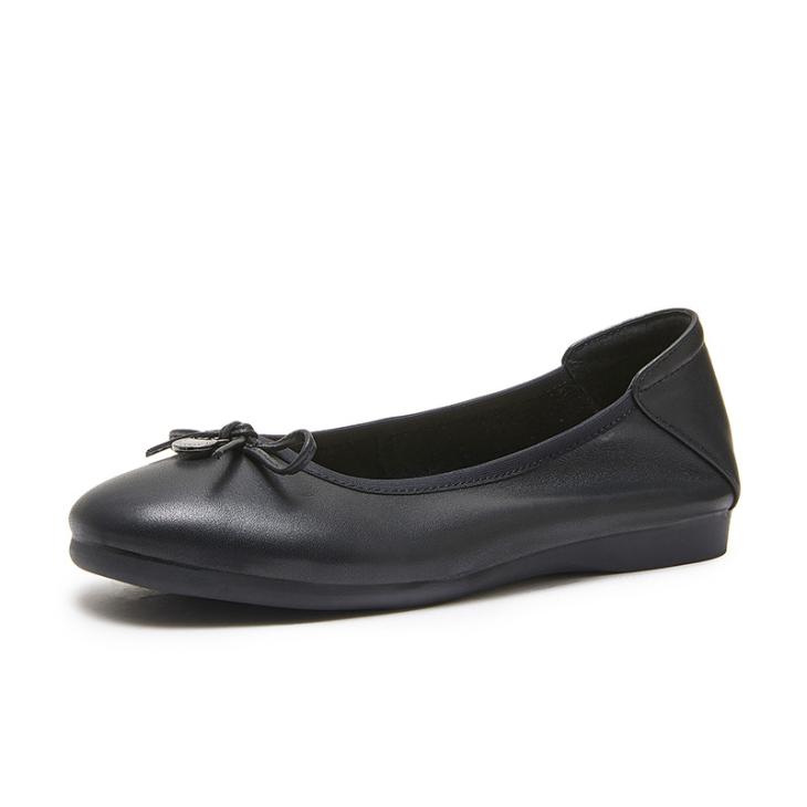 Ballet Pumps |  Womens Extra Wide Fit Black Bow Ballet Pumps Ballet Pumps Ballet Pumps