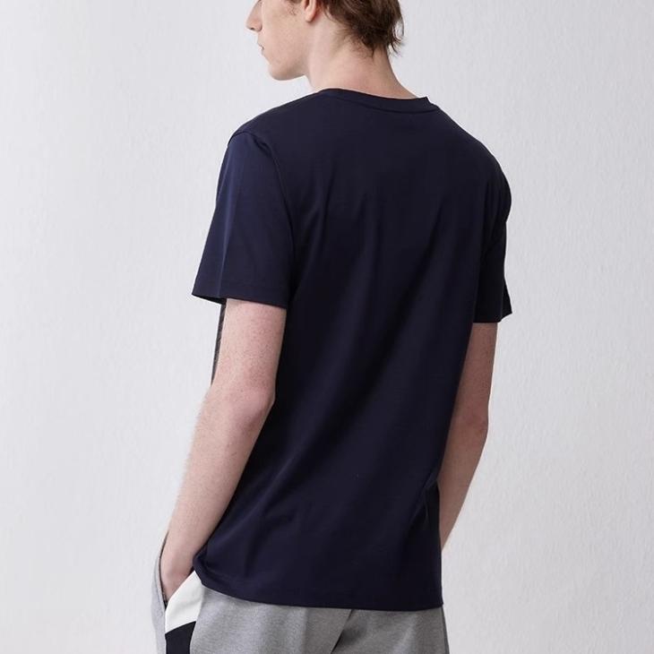 Basics |  Womens Tall Navy Cotton Crew Neck T-Shirt Basics Basics