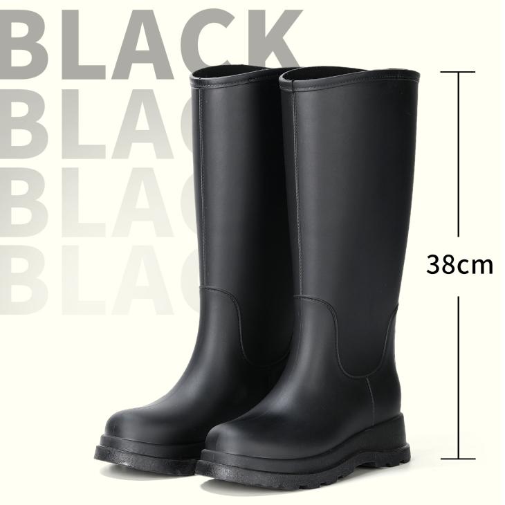 Boots |  Womens Wide Fit Black Leather-Look Knee High Boots Boots Boots