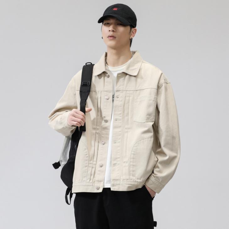 Coats & Jackets |  Mens Off White Denim Jacket Clothing Coats & Jackets