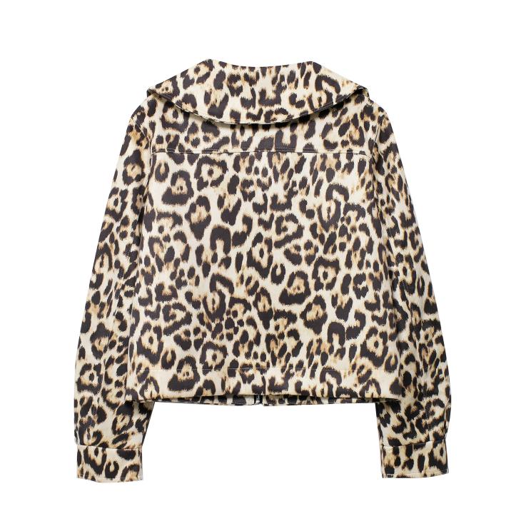 Coats & Jackets |  Womens Brown Soft Animal Print Shacket Clothing Coats & Jackets