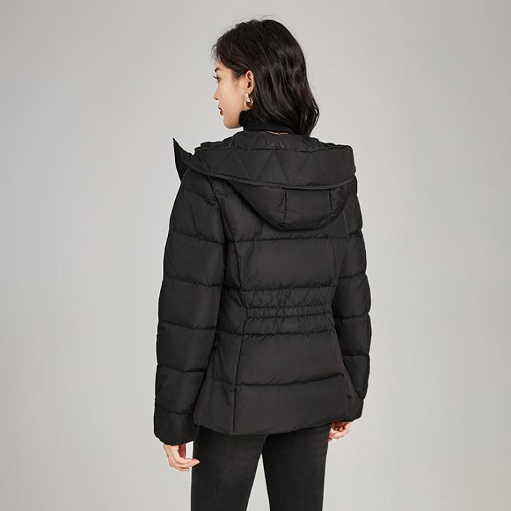 Coats & Jackets |  Womens Grey Hooded Puffer Jacket Clothing Coats & Jackets