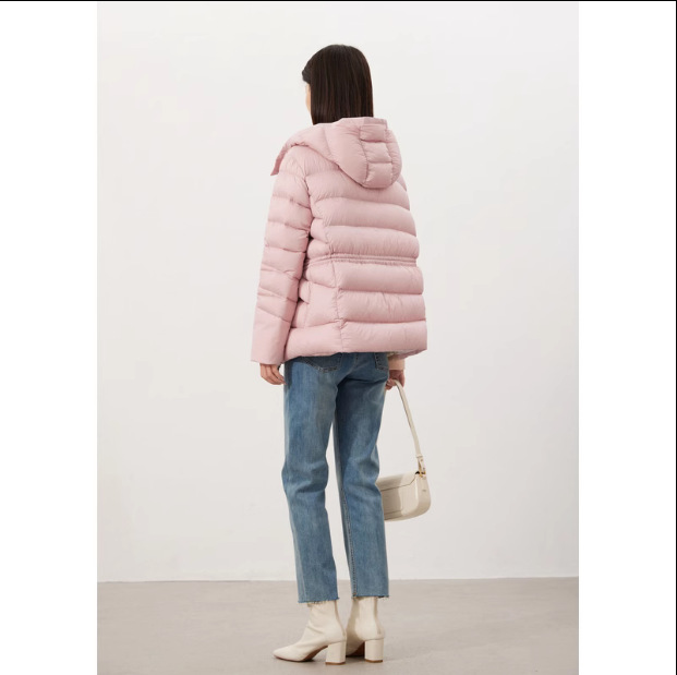 Coats & Jackets |  Womens Mink Hooded Puffer Jacket Clothing Coats & Jackets