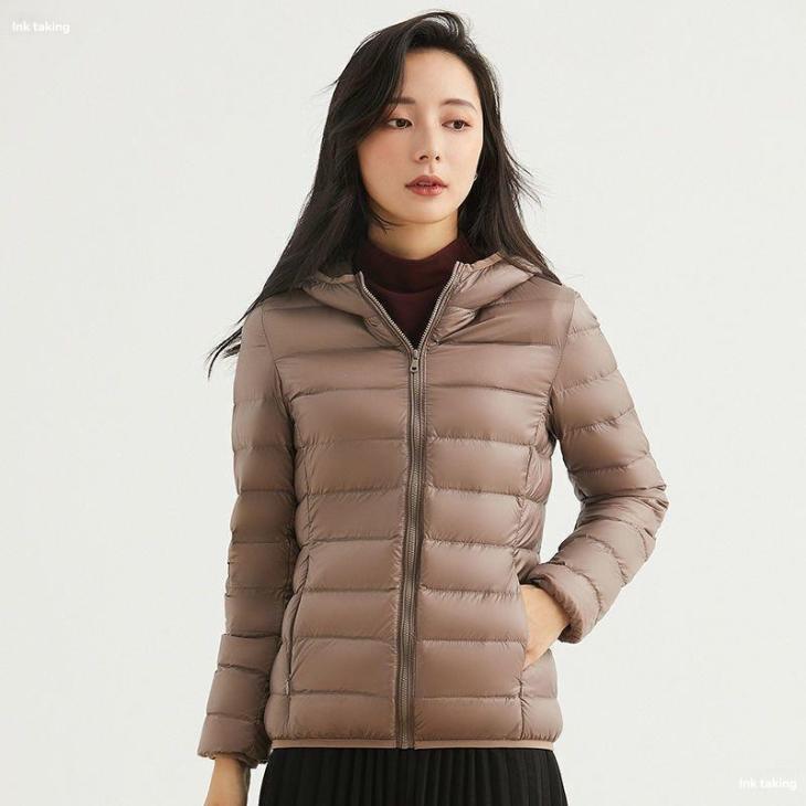 Coats & Jackets |  Womens Off White Hooded Puffer Jacket Clothing Coats & Jackets