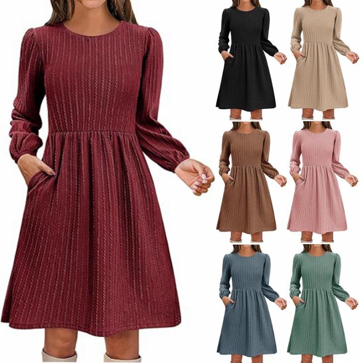 Dresses |  Womens Burgundy Funnel Neck Crinkled Mini Dress Clothing Dresses