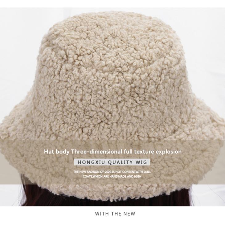 Hats |  Womens Cream Teddy Bucket Hat Accessories Hats