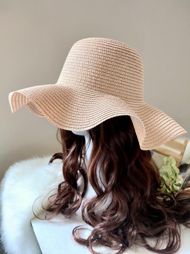 Hats |  Womens Stone Straw Effect Bucket Hat Hats