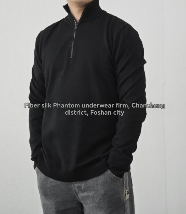 Hoodies & Sweats |  Mens Dark Grey Relaxed Quarter Zip Sweatshirt Clothing Hoodies & Sweats