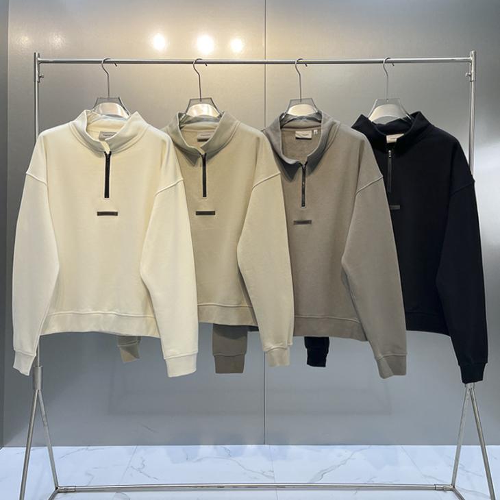 Hoodies & Sweats |  Mens Stone Original Studios Logo Zip Neck Sweatshirt Clothing Hoodies & Sweats