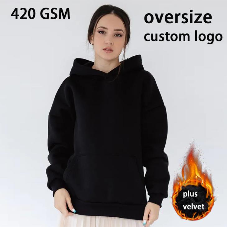 Hoodies & Sweatshirts |  Womens Black Jersey Hoodie Clothing Hoodies & Sweatshirts