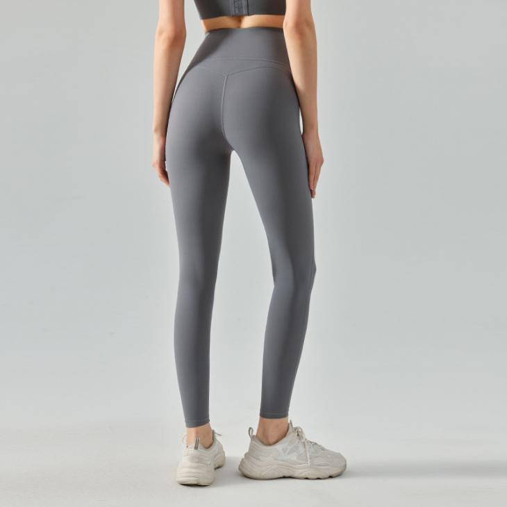 Leggings |  Womens Dark Grey Ribbed Leggings Clothing Leggings