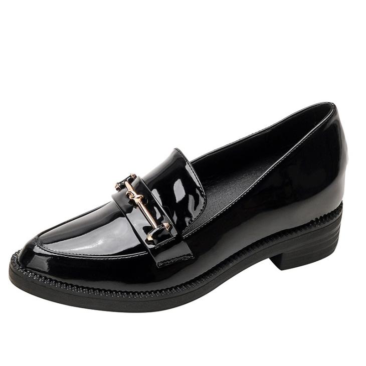 Loafers |  Womens Wide Fit Black Suedette Loafers Loafers Loafers