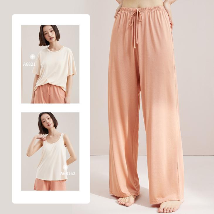 Lounge & Sports |  Womens Camel Wide Leg Joggers Basics Basics