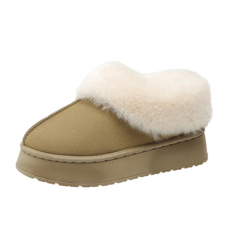 Nightwear |  Womens Brown Faux Fur Lined Double Sole Boot Slippers Clothing Nightwear