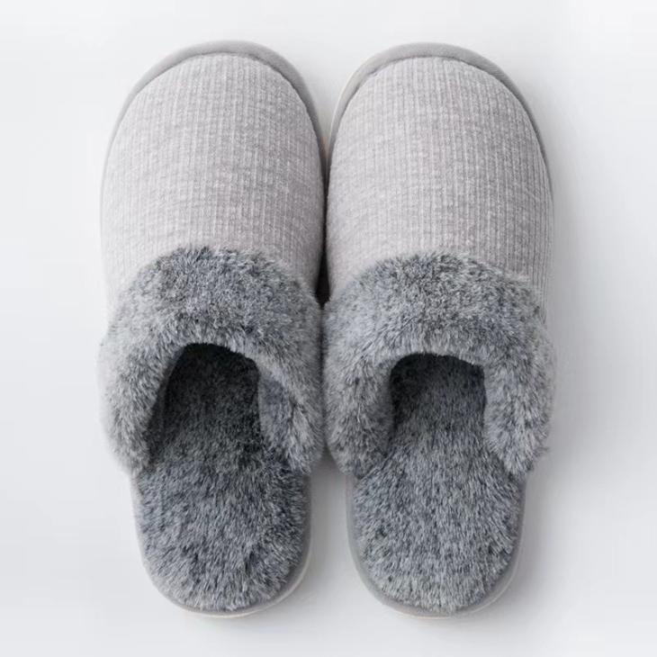 Nightwear |  Womens White Faux Fur Lined Velvet Mule Slippers Clothing Nightwear