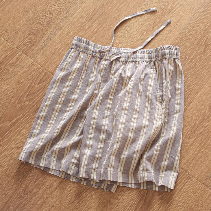 Shorts |  Womens Camel Stripe Print Drawstring Runner Shorts Clothing Co-Ords