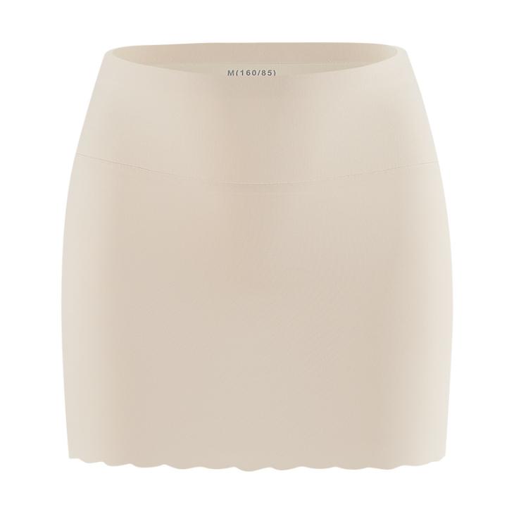 Skirts |  Womens Cream Exposed Seam Midi Skirt Clothing Skirts