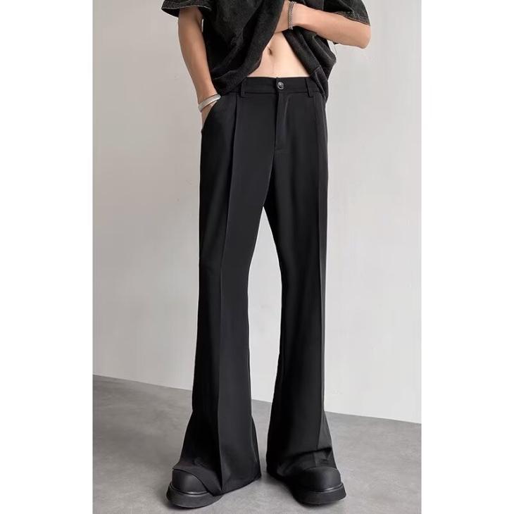 Suits & Tailoring |  Womens Black Wide Leg Tailored Trousers Clothing Suits & Tailoring