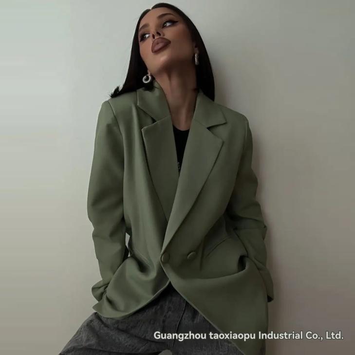 Suits & Tailoring |  Womens Khaki Blazer Blazers Blazers