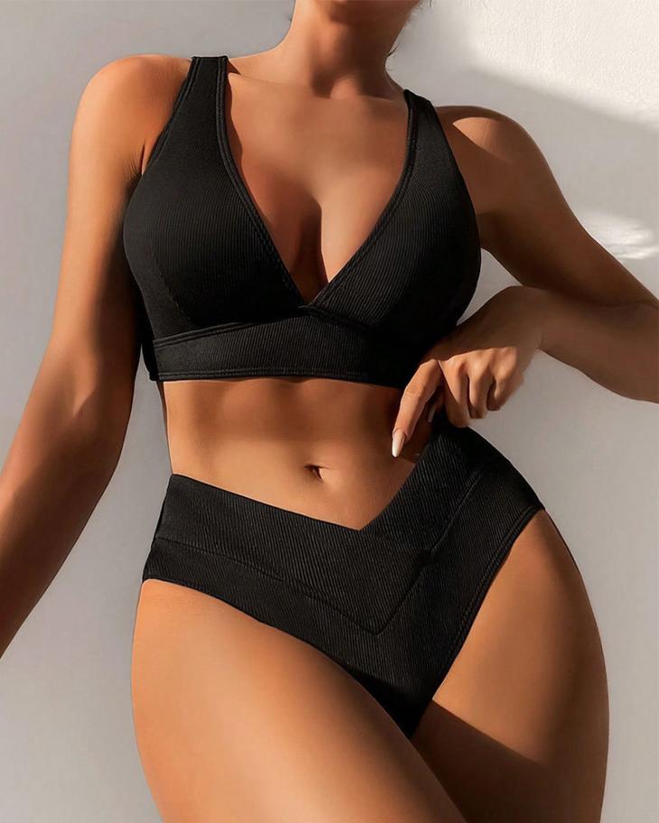 Swimwear & Beachwear |  Womens Black Hipster Bikini Bottoms Clothing Swimwear & Beachwear