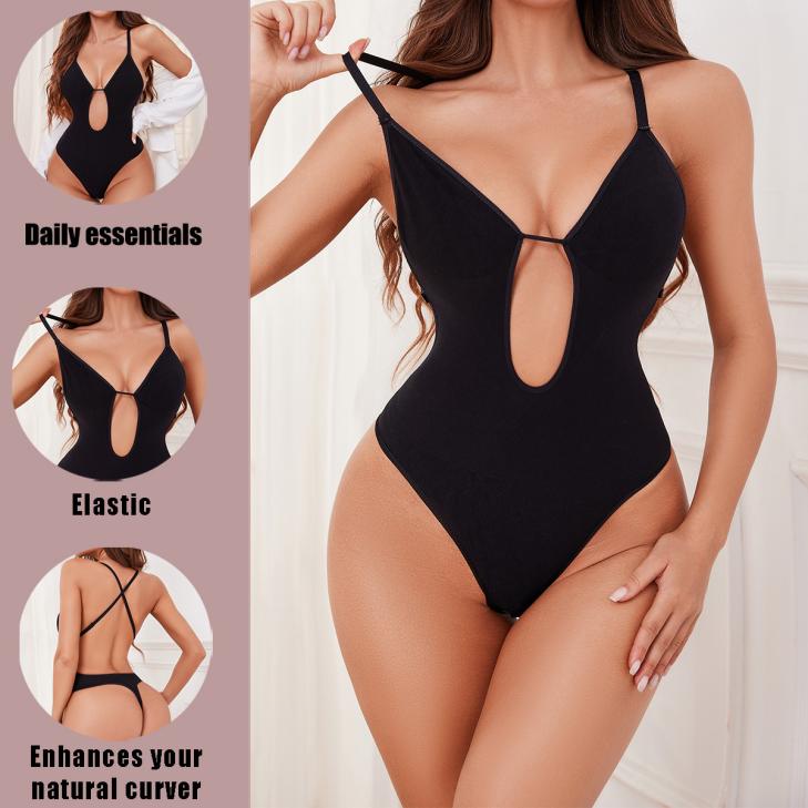 Swimwear & Beachwear |  Womens Black Textured Bead-Trim Swimsuit Clothing Swimwear & Beachwear