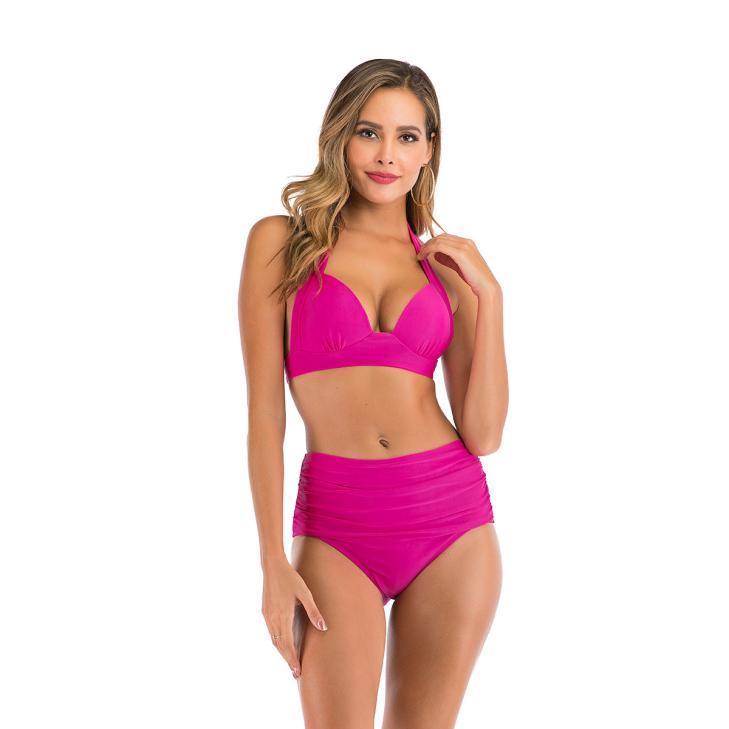 Swimwear & Beachwear |  Womens Pink Side-Tie Bikini Bottoms Clothing Swimwear & Beachwear