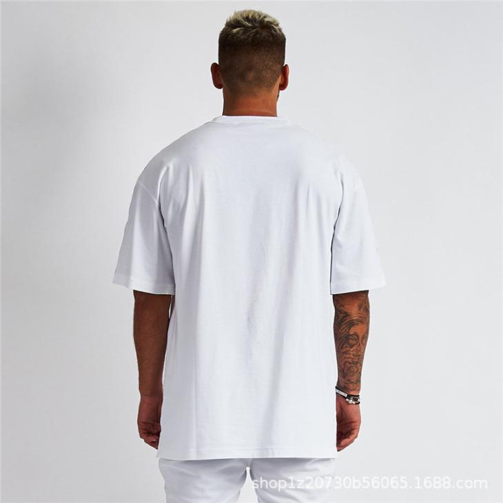 T-Shirt & Polos |  Mens 2 Pack White Oversized Cotton T-Shirts Clothing Mens