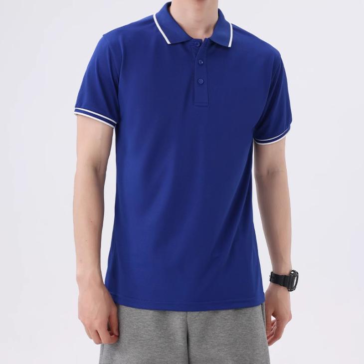 T-Shirt & Polos |  Mens Black Contrast Trim Regular Fit Polo Top Clothing Mens