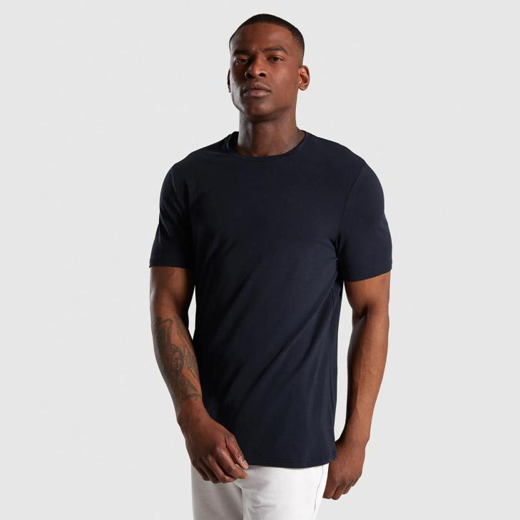 T-Shirt & Polos |  Mens Black Crew Neck T-Shirt Clothing Mens