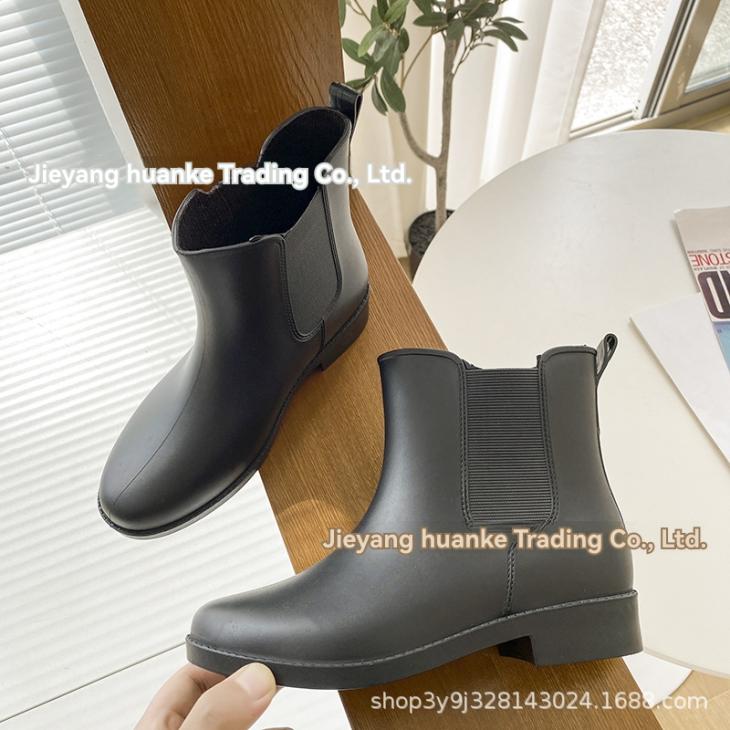 Boots |  Womens Black Leather-Look Chelsea Boots Boots Boots